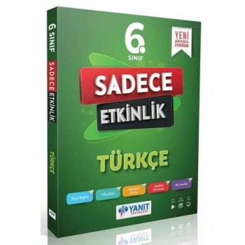 yanıt yayınları 6 sınıf sadece etkinlik türkçe soru bankası