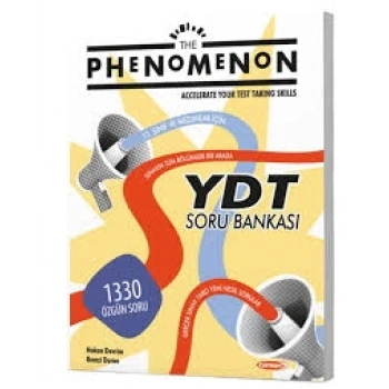YKS-DIL MORE&MORE PHENOMENON YDT SORU BANKASI