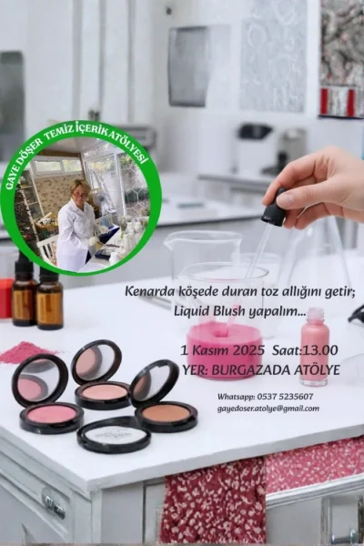 Kenarda köşede duran allığınızı yepyeni bir ürüne dönüştürmeye hazır mısınız? Kullanmadığın Allığını Getir; Liquid Blush Yapalım...
