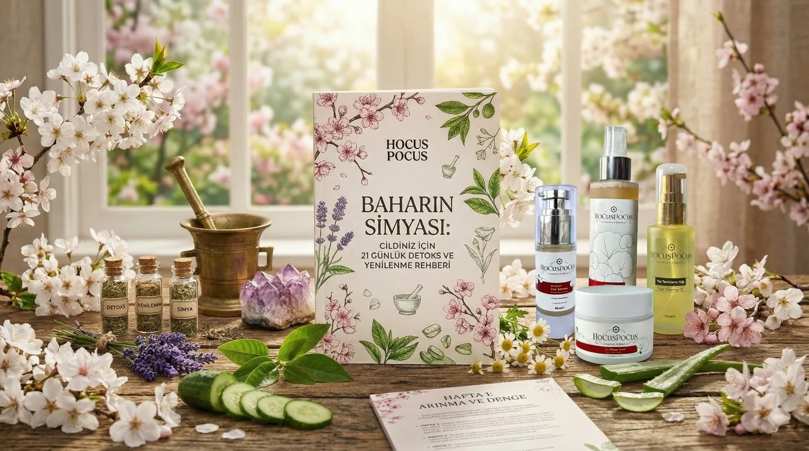 Baharın Simyası: Cildiniz İçin 21 Günlük Detoks ve Yenilenme Rehberi