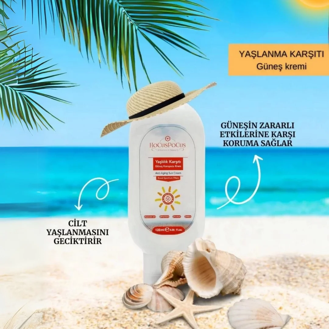 Hocus Pocus Anti-aging Sun Cream Güneş Kremi SPF 50+