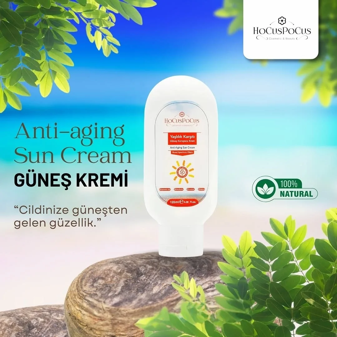 Hocus Pocus Anti-aging Sun Cream Güneş Kremi SPF 50+