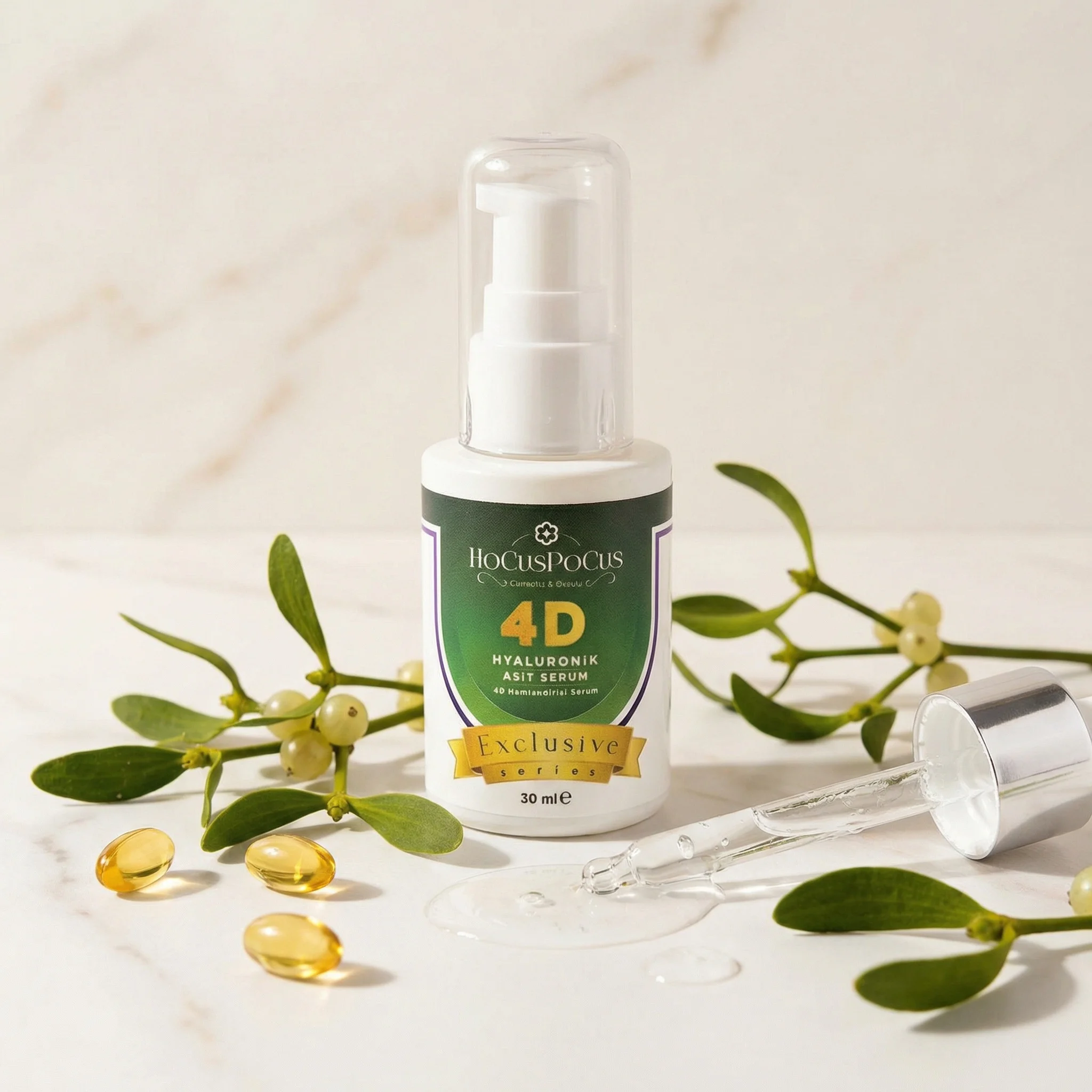 Увлажняющая сыворотка 4D с гиалуроновой кислотой