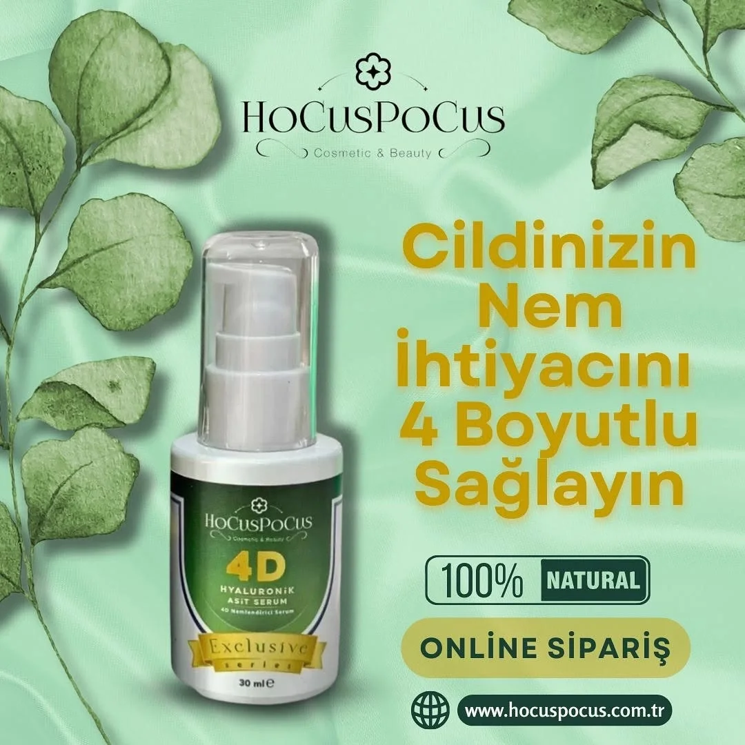 Hyaluronik Asit 4 D Nemlendirici Serum