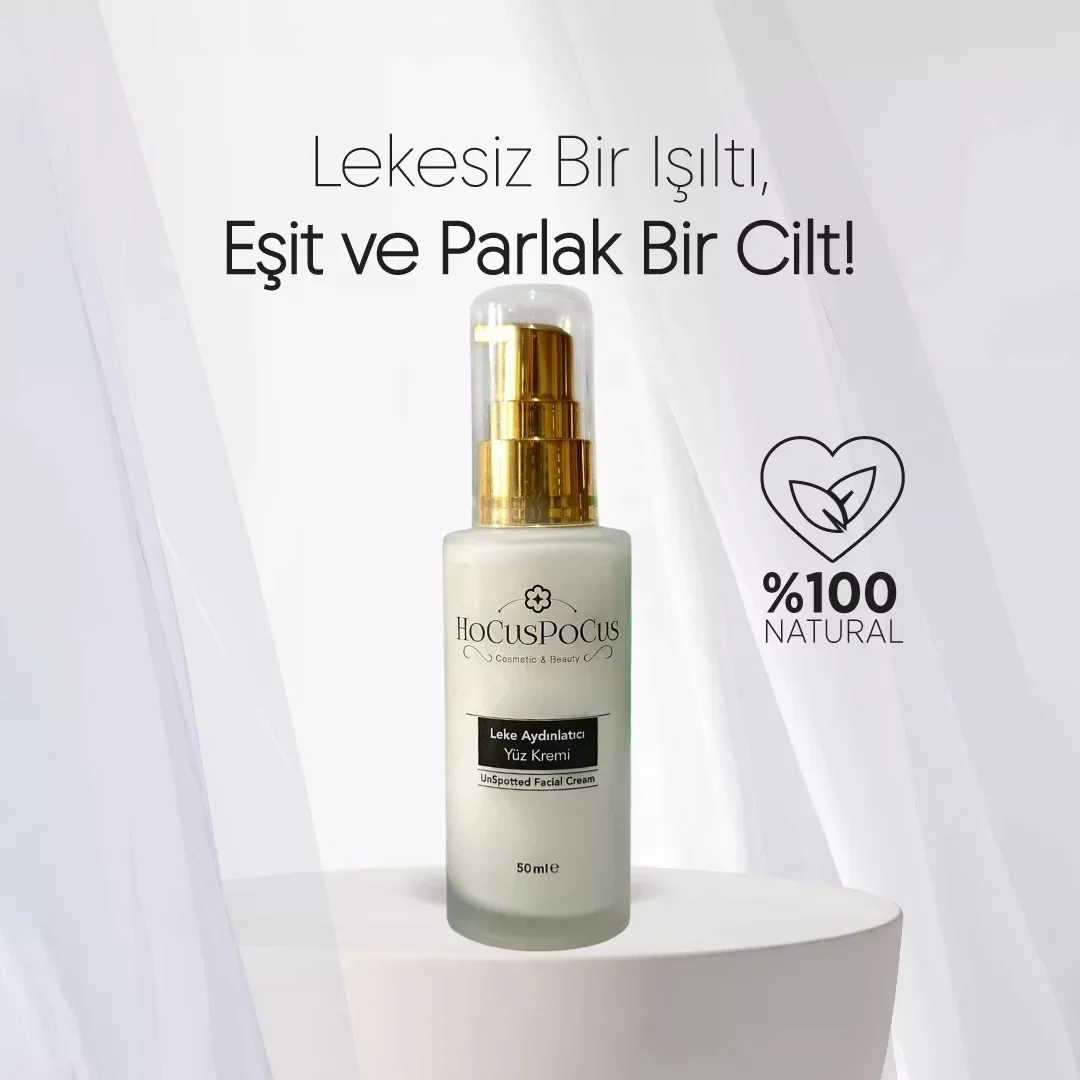 Hautunreinheiten aufhellende Gesichtscreme