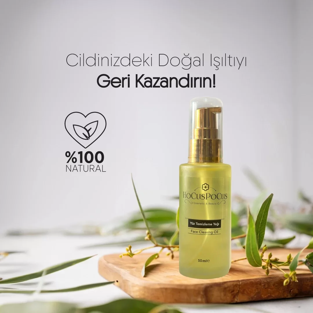 Huile de nettoyage facial