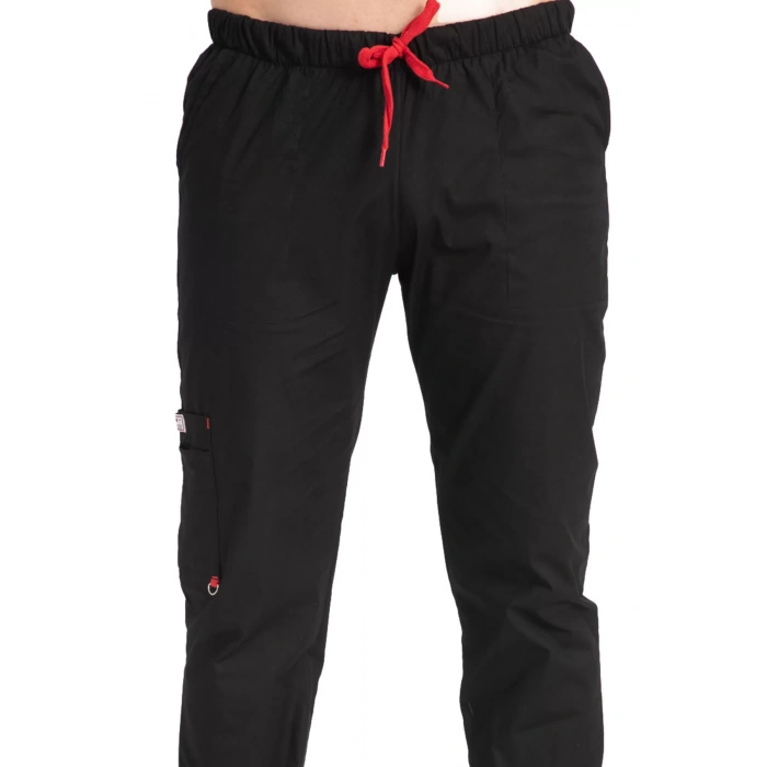 Dr Flex cerrahi forma likralı terikoton erkek siyah