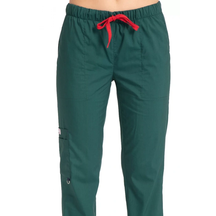 Dr Flex Cerrahi Forma Likralı Terikoton Kadın Haki Yeşil