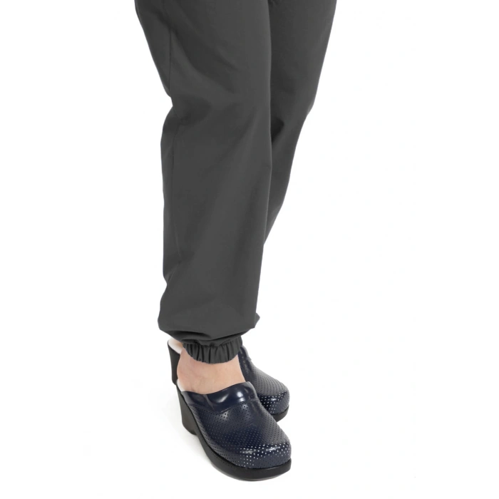 Tesettür Forma Jogger Model Likralı Terikoton Füme