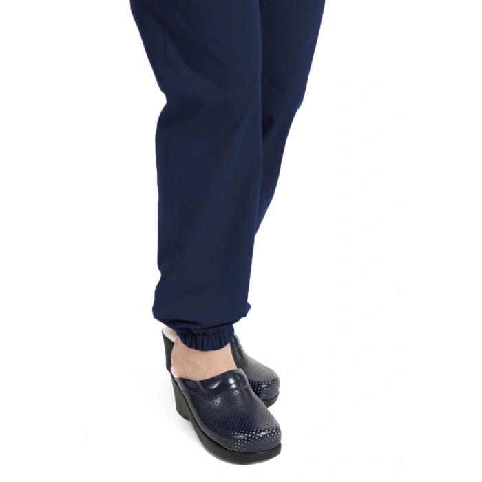 Tesettür Forma Jogger Model Likralı Terikoton Lacivert