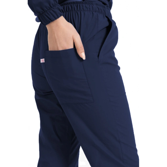 Tesettür Forma Jogger Model Likralı Terikoton Lacivert