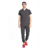Dr Jogger Scrubs Likralı Terikoton Erkek Füme