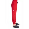 Dr Jogger Scrubs Likralı Terikoton Kadın Kırmızı