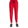 Dr Jogger Scrubs Likralı Terikoton Kadın Kırmızı