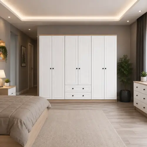 6 Kapılı Özel Yapım Gardrop