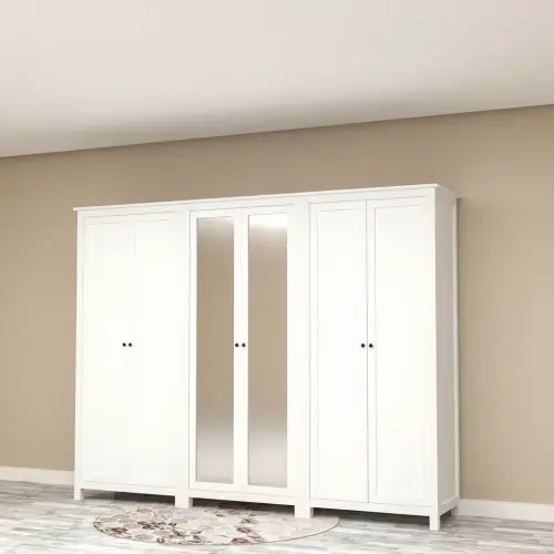 Midyum 6 Kapılı Gardrop