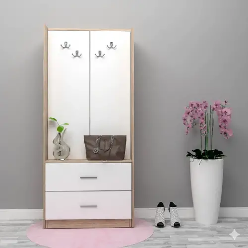 Alonsa 2 Kapaklı Portmanto