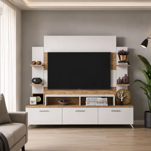 Ay 3 Çekmeceli Tv Ünitesi