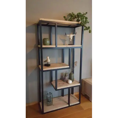 Glayör Metal Kitaplık