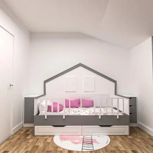 Grey Mix Montessori Mdf