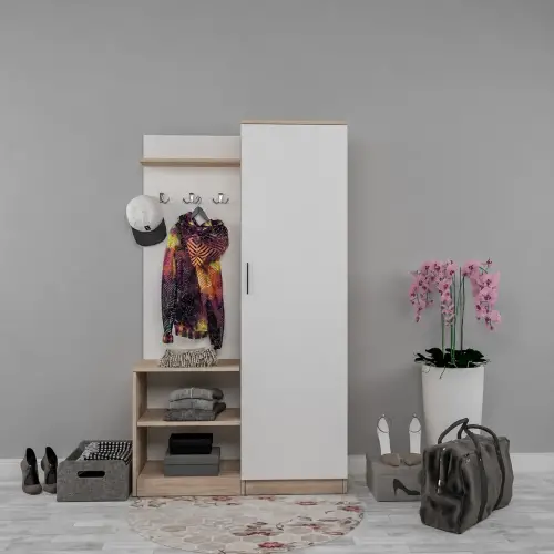 Home Jolly Tek Bloklu Portmanto