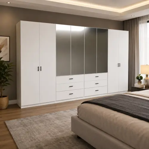 Meloni 8 Kapılı Gardrop