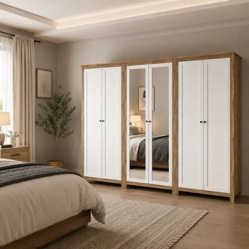 Midyum 6 Kapılı Gardrop