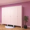 Papatya 6 Kapılı Gardırop