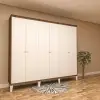 Papatya 6 Kapılı Gardırop