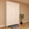 Karamel 3 Kapılı Gardırop