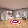 Çatılı Maxima Mix Genç Odası Takımı