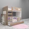 Gardenya Kitaplıklı Ranza