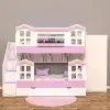 Star Dolaplı Çatılı Ranza