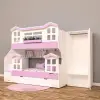 Star Dolaplı Çatılı Ranza