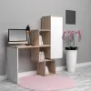 Akasya Dolaplı Çalışma Masası