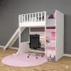 Alice Çalışma Masalı Kaydıraklı Ranza