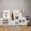 Alonsa Vesiyer Beyaz Portmanto