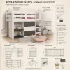 Aviva Kitaplıklı Ranza