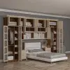 Bale Aynalı Yatak Üstü Gardrop