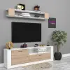 Banu Üstü Raflı Tv Ünitesi