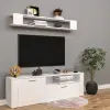 Banu Üstü Raflı Tv Ünitesi