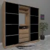 Black Wood Gardırop