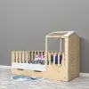 Çatılı Çekmeceli Montessori Yatak