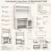 Cevher Kitaplıklı Çalışma Masası