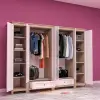 Coco 6 Kapılı Gardırop