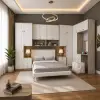Defne Modern L Yatak Üstü Gardrop