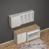 Deren Membran Kapaklı Mutfak Dolabı