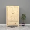 Doğal Ahşap Dolap