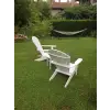 Doğal Ahşap Sandalye Ve Sehpa