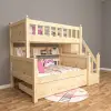 Doğal Ahşap Snopy Ranza
